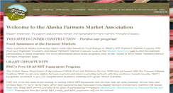Desktop Screenshot of alaskafarmersmarkets.org
