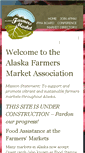 Mobile Screenshot of alaskafarmersmarkets.org